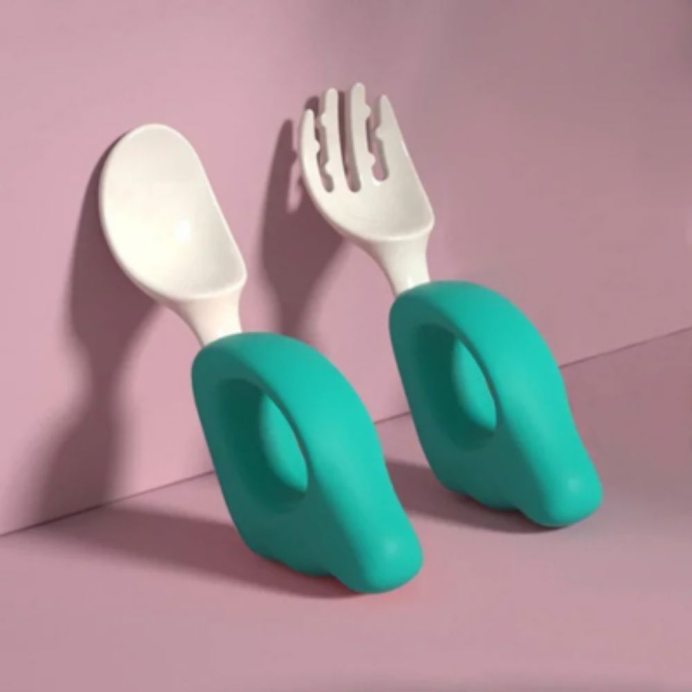 Couvert pour bebe vert