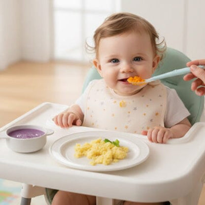 Cuillère apprentissage bébé  découvertes gustatives