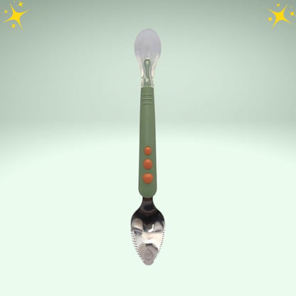 Cuillère pour bebe┃ Double tête