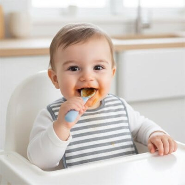 Cuillère bébé design sécuritaire