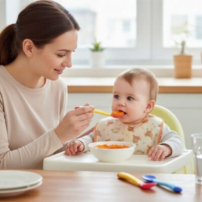 Cuillère bébé détection de la température