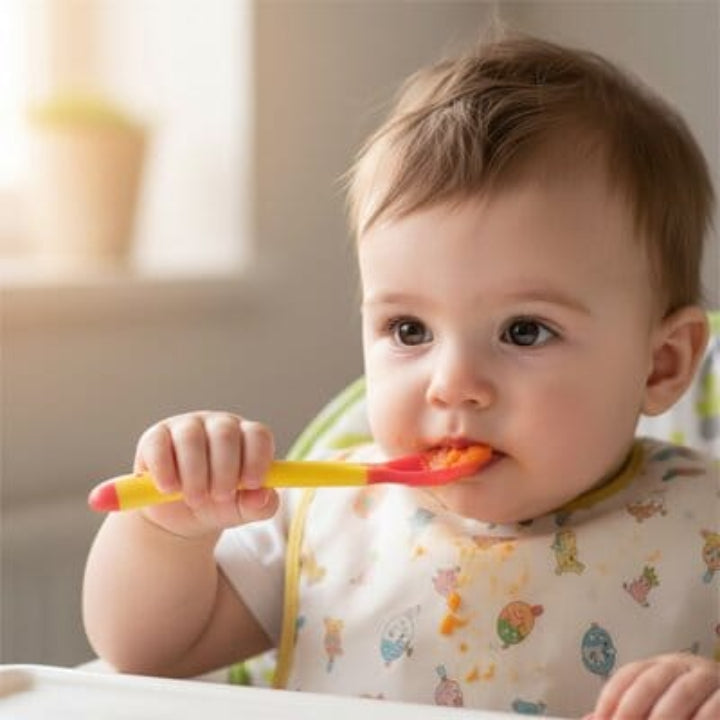 Cuillère bébé matériaux sûrs