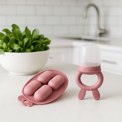 Grignoteuse-bébé-SecuriTaste-lapin-rose-en-cuir