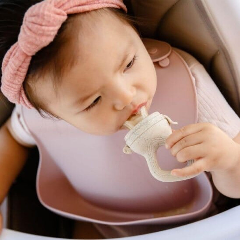 Grignoteuse bebe beige