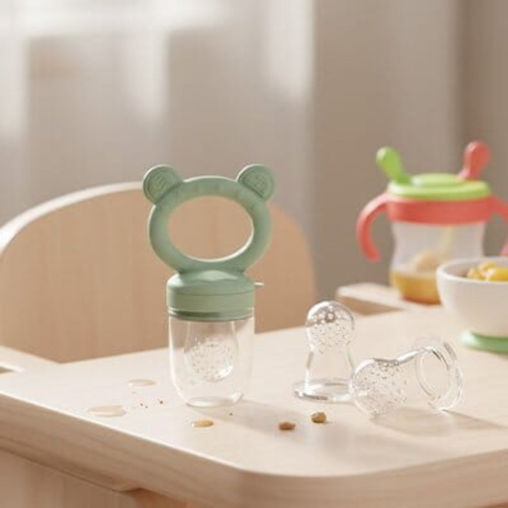 Grignoteuse bebe forme ludique avec oreilles d'animal