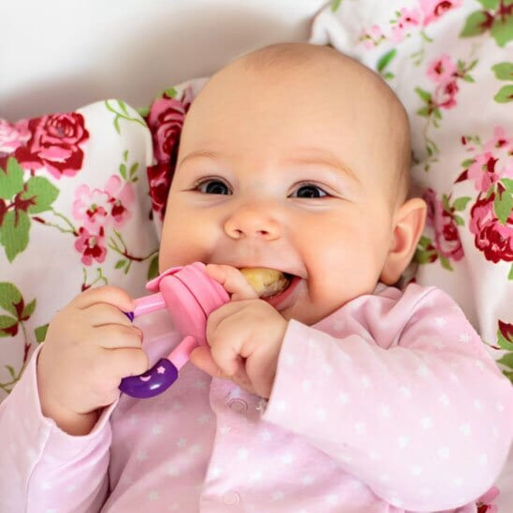 Grignoteuse bébé silicone alimentaire de qualité médicale