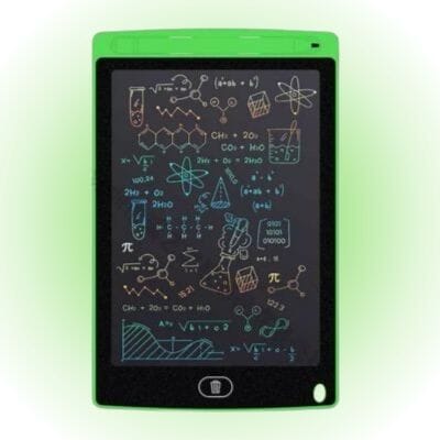 jouet-bebe-tablette-d-ecriture-LCD-verte