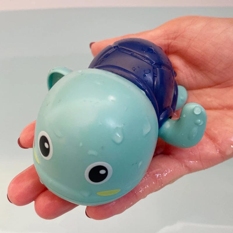 jouet-de-bain-tortue-bleue