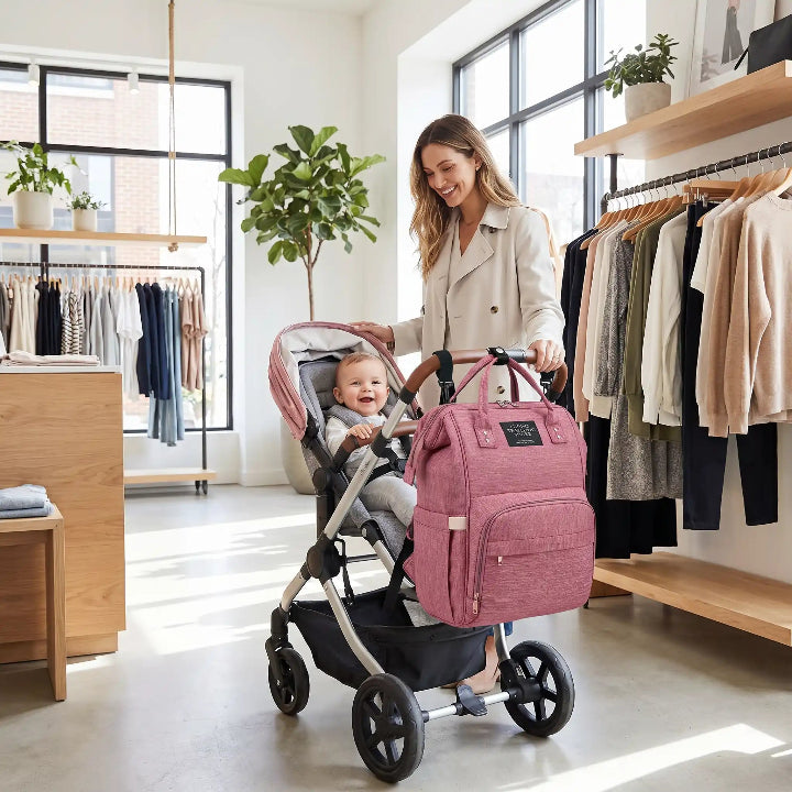 Sac à dos à langer nappybag magasin