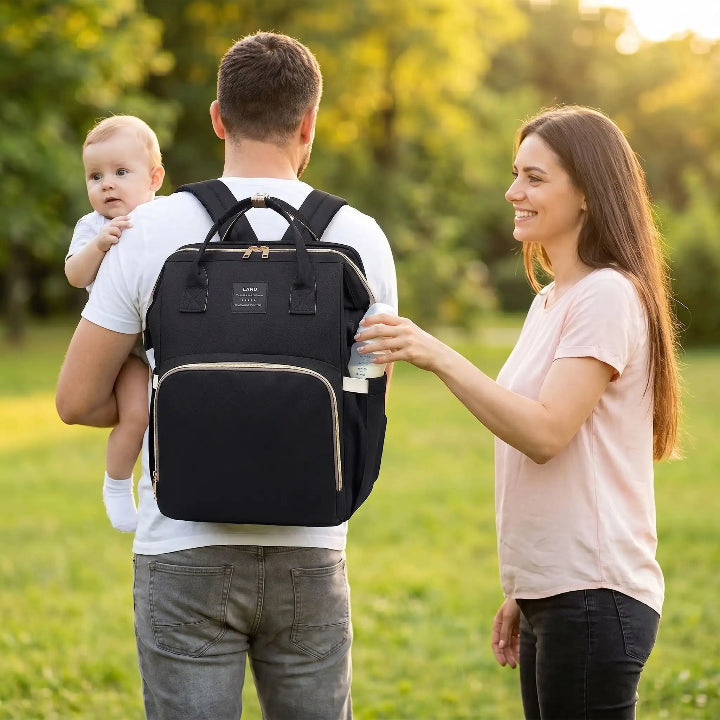 Sac a langer bebe Travel Toddler en promenade