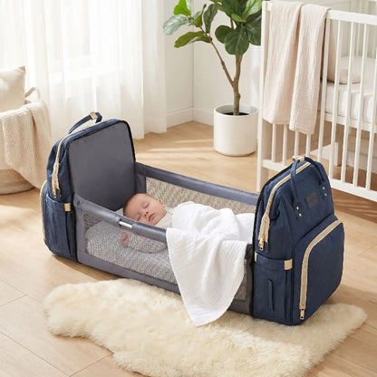Sac a langer bébé Travel Toddler transformé en lit