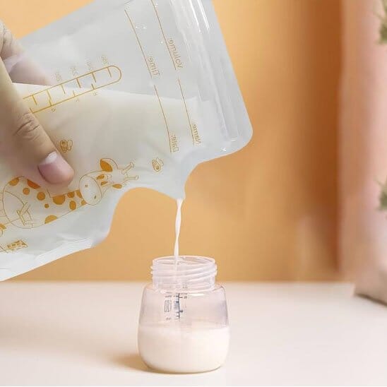 Sachets conservation lait maternel fermeture étanche
