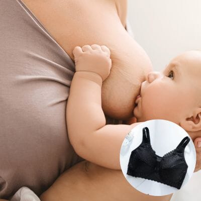 soutien gorge d allaitement noir