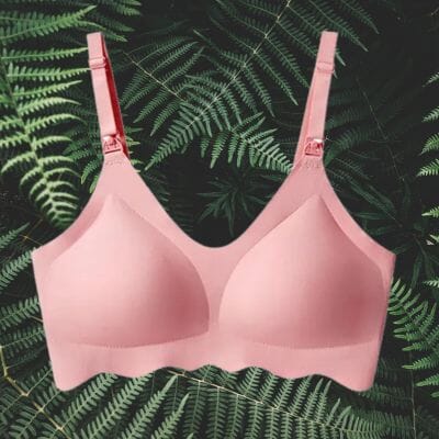 Soutien-gorge d'allaitement rose