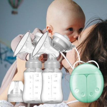 Tire-lait-electrique-USB-vert