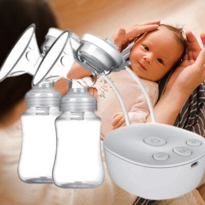 Tire-lait-electrique-double