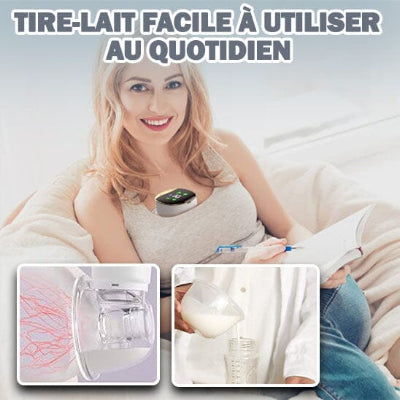 Tire-lait-main-libre-facile-à-utiliser